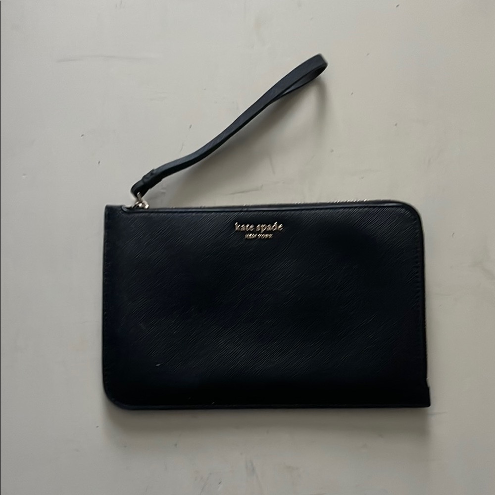 Kate Spade Black Wristlet Wallet